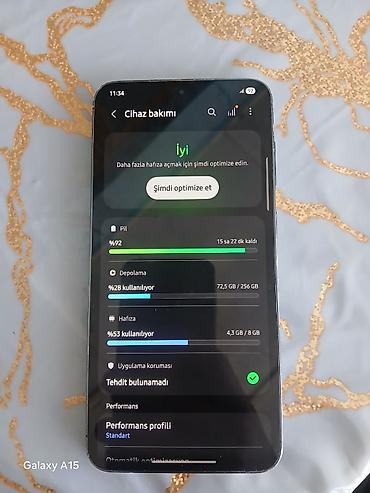 kontakt home iphone 11 128gb: Samsung Galaxy A15, 256 GB, rəng - Yaşıl — 3
