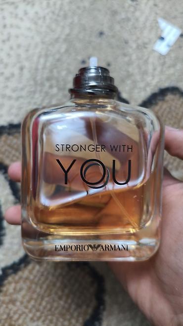 Парфюмерия: Emporio Armani Stronger With You Intensely — мужская парфюмерная вода — 1