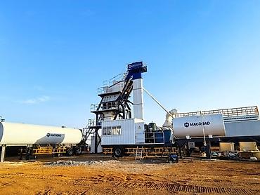 Оборудование для производства: Мобильный завод по производству асфальта серии ALYQ Серия ALYQ — 3