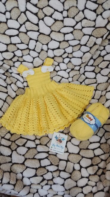 Dəstlər: Əl işi toxunma uşaq geyimləri və aksessuarları. Hər biri sifarişlə — 2