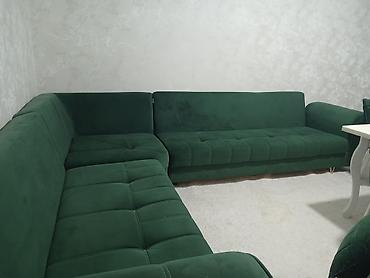 kunc servant: Künc divan, İşlənmiş, Açılan, Bazalı, Vеlur parça, Ödənişli çatdırılma — 5