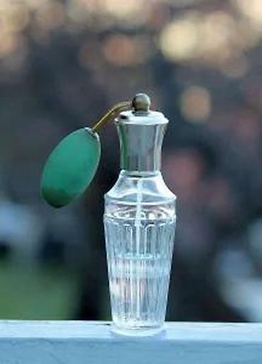 Ostali antikviteti: Vintage Atomizer Parfume Botlle 16 cm!. Vintage staklena posuda za — 11