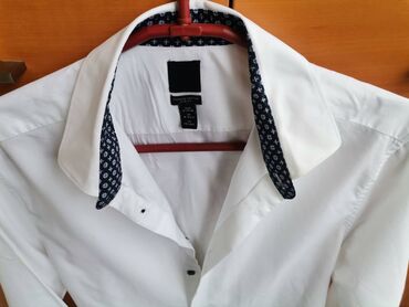 Košulje: Kao nova snežno bela muška košulja. Veličina 39/40. Slim fit — 11