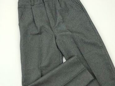 sukienki ze stójką: Material trousers, 9 years, 128/134, condition - Very good