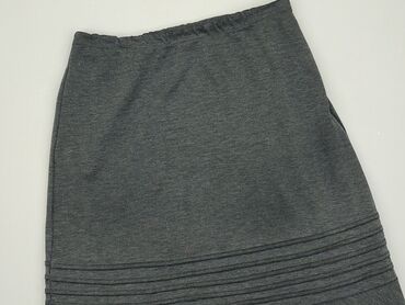 szara spódnice plisowane: Skirt, M (EU 38), condition - Good