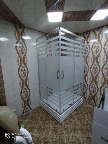 Duş kabinaları, arakəsmələr: Düzbucaqlı Üstü açıq kabina, Yeni