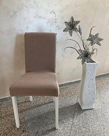 elegantni stolnjaci: Navlake za trpezarijske stolice – elastične, jacquard tkanje - — 2