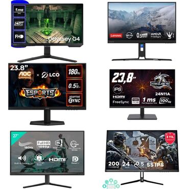 beko monitor: Salam mehsullar hamisi yenidir.Say var Samsung 25" Odyssey G4 Full HD