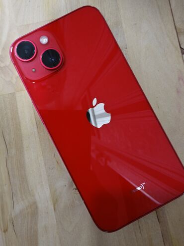 телефоны в рассрочку только паспорт: IPhone 14, Колдонулган, 128 ГБ, Кызыл, Коргоочу айнек, Каптама, 90 %