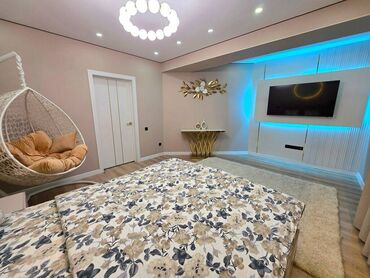 квартира бишкек одно комнатный: 2 комнаты, 58 м², Элитка, 11 этаж, Дизайнерский ремонт