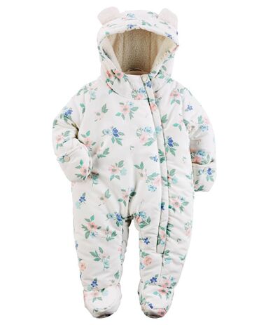 детские комбинезоны с капюшоном: Oshkosh Baby Hooded Snowsuit. Детский комбенизон от Oshkosh. Оригинал