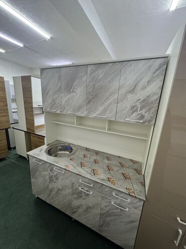 Кухонные гарнитуры: Кухонный гарнитур, Новый, В рассрочку, МДФ, Бесплатная доставка — 15