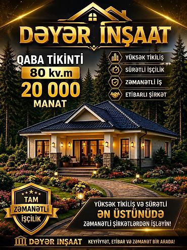 qapi: Dəyər İnşaat – Modern villaların tikintisi və təmiri - Sahə: 200 kv.m — 4