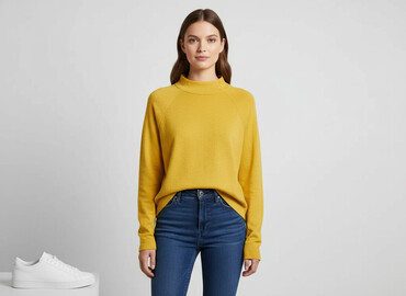 personalizowane ubrania: H&M, Светр жіночий, розмір S