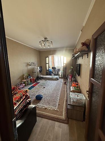 квартира ош 2 комнат: 2 комнаты, 76 м², Улан-2 мкр 106 серия улучшенная, 3 этаж, Евроремонт — 5