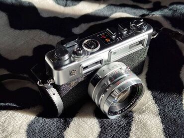 Фото и видеокамеры: Lentli analoq fotokamera Yashica Electro 35 GS, Yaponiya istehsalı