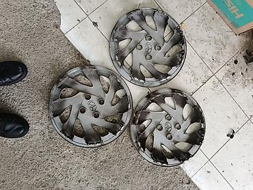 toyota diskləri: Məhsul: Toyota orijinal təkər qalpaqları (hubcap) - Sayı: 3 ədəd - — 1