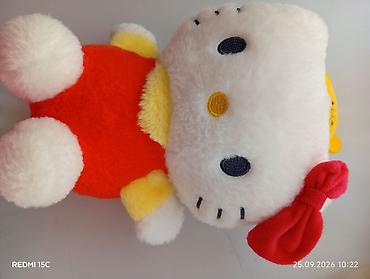 Мягкая игрушка «Hello Kitty» - Плюшевый персонаж с вышитыми глазками