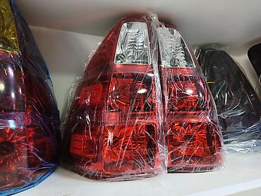 diffuzor: Toyota Land Cruiser Prado 120 üçün arxa fənərlər (sol + sağ komplekt) — 1