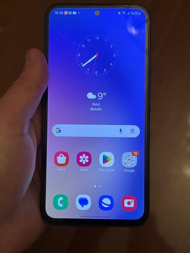 Samsung: Samsung Galaxy A54 5G, 128 GB, rəng - Boz, Barmaq izi, Simsiz şarj, İki sim kartlı