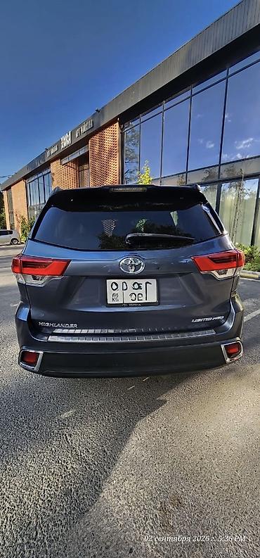 777: Toyota Highlander: 2017 г., 3.5 л, Автомат, Бензин, Внедорожник — 1