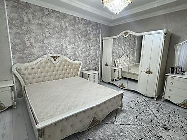 Спальные гарнитуры: Спальный гарнитур, Б/у, Двуспальная кровать, Шкаф, Комод, Кыргызстан, Самовывоз, цвет - Белый — 2