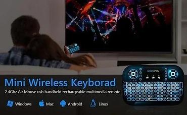 Tastature: Bežična mini tastatura, bluetooth i WiFi NOVO. OPIS PROIZVODA: Bežična — 2
