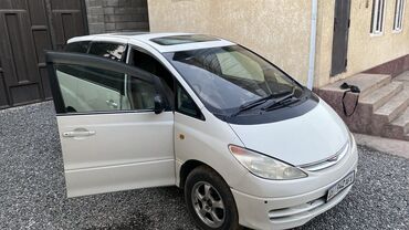 toyota ractis: Белый минивэн Toyota Estima 2001 3обьем газ бензин