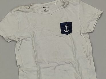 koszula biała sinsay: Koszulka, SinSay, 3-4 lat, 98-104 cm, stan - Zadowalający