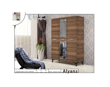 Dolablar: Yeni, Açılan, 3 qapılı Düz dolab, Qarderob, paltar dolabı, Türkiyə
