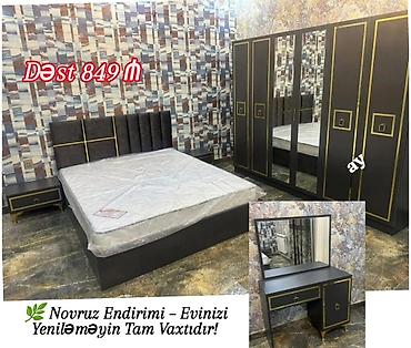 ucuz termo: İkinəfərlik çarpayı, Dolab, Termo, 2 tumba, Azərbaycan, Yeni — 2