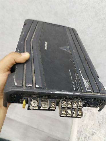 avto magnitafon: Kenwood KAC‑M648 4-kanallı avtomobil gücləndiricisi bitun kanallari — 1