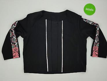 czarne: Bluzka damska, rozmiar 4XL — 2