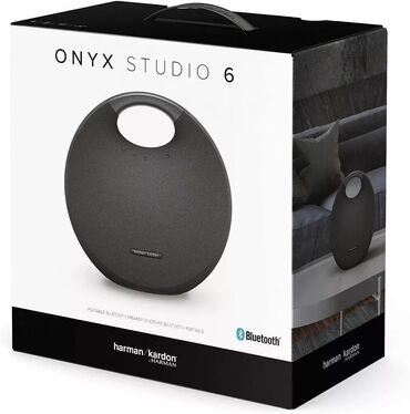 советские колонки: **Harman Kardon Onyx Studio 6 Black** — это стиль, мощь и премиальное