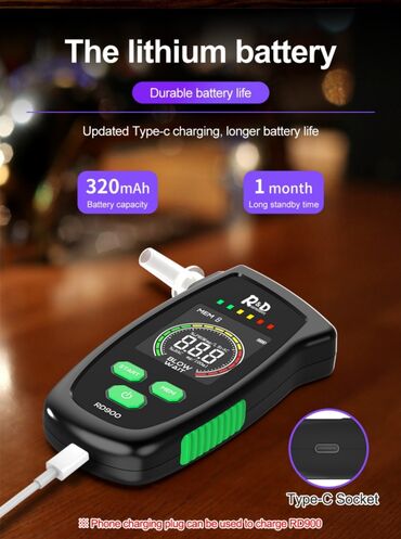 Alkotesterlər: Alkotester Model: R&D RD900 Spirt detektoru. Peşəkar rəqəmsal -da lalafo.az — 4 Alkotesterlər: Alkotester Model: R&D RD900 Spirt detektoru. Peşəkar rəqəmsal — 4