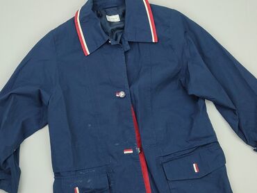 bluzki niebieska damskie: Coat, L (EU 40), condition - Good