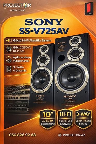 səs dinamik: İşlənmiş Sony Kolonka, Növ - Akustik — 1