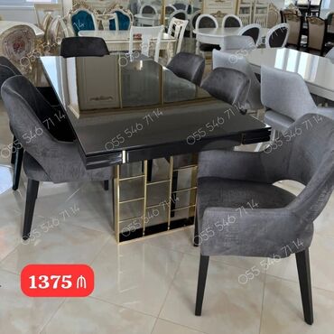 Dolablar: Qonaq otağı üçün, Yeni, 6 stul