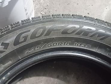шина 23560r18: Шины 235 / 60 / R 18, Зима, Б/у, 1 шт, Внедорожные (АТ/МТ), Китай, Goform — 2