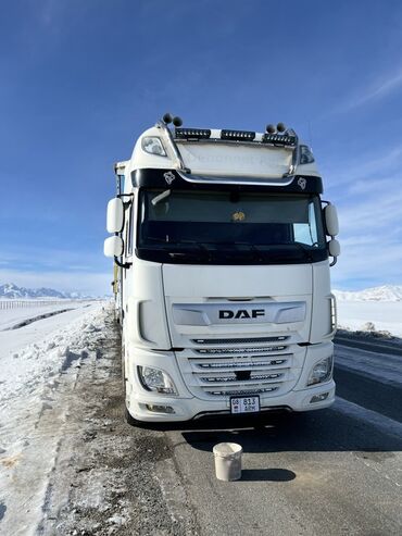 ось на прицеп: Тягач, DAF, 2018 г., Тентованный