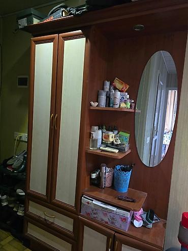 dresuar: Garderob-dresuar kombi mebeli - Material: laminat/LDSP ağac — 1