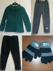 с связи с переездом: Комплект, цвет - Зеленый, Б/у