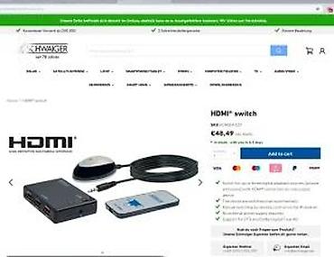 Aksesoari za TV i video: Schwaiger HDMI 3×1 A preklopnik sa daljinskim i eksternim IR — 11