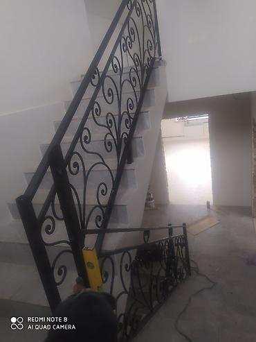 Обшивка лестниц: Перила кованный — 28