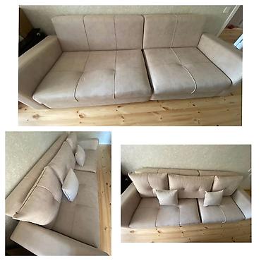 kicik divanlar: Divan satılır 170 azn.Açılır,baza bar.Ölçü:2.50 sm. Əvvəl künc divan — 1