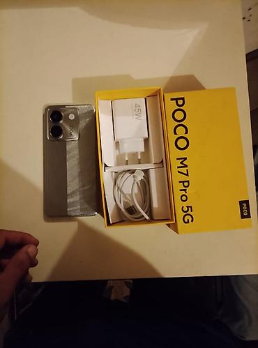 poco f7 irsad: Poco M7 Pro 5G, 256 GB, rəng - Qızılı, Barmaq izi — 1