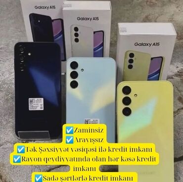 49k5500 samsung: Samsung Galaxy A15, Zəmanət, Kredit, Sensor