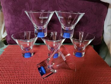 Čaše: Case nove Absolut za zestoko pice Rastal Nemacka. Case komada 6 i — 8