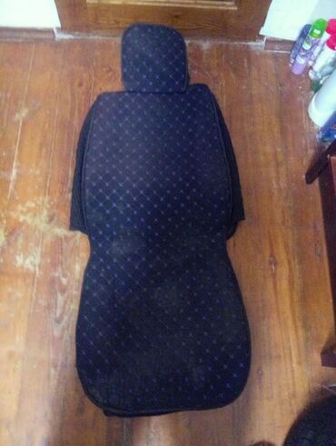 чехол для салона авто: Чехлы Тканевые, цвет - Черный, Б/у