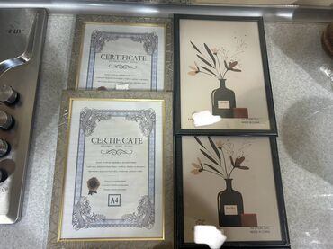 Şəkil və rəsmlər üçün çərçivələr: Çərçivə А4 (21 x 29.7 sm) — 1